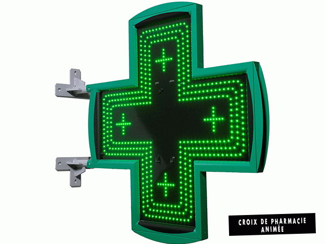 Éléments Clés d’une Enseigne de Pharmacie avec Croix LED Réussie