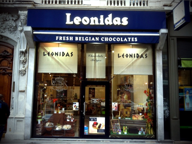 Lettres rétro-éclairées Léonidas