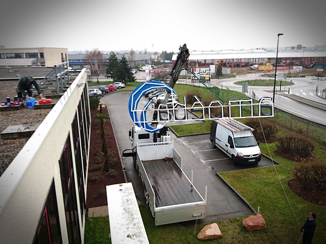 Montage lettres creuses Amobea