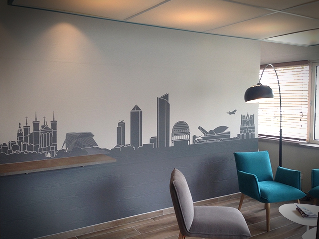 Intérieur bureau d'architecture