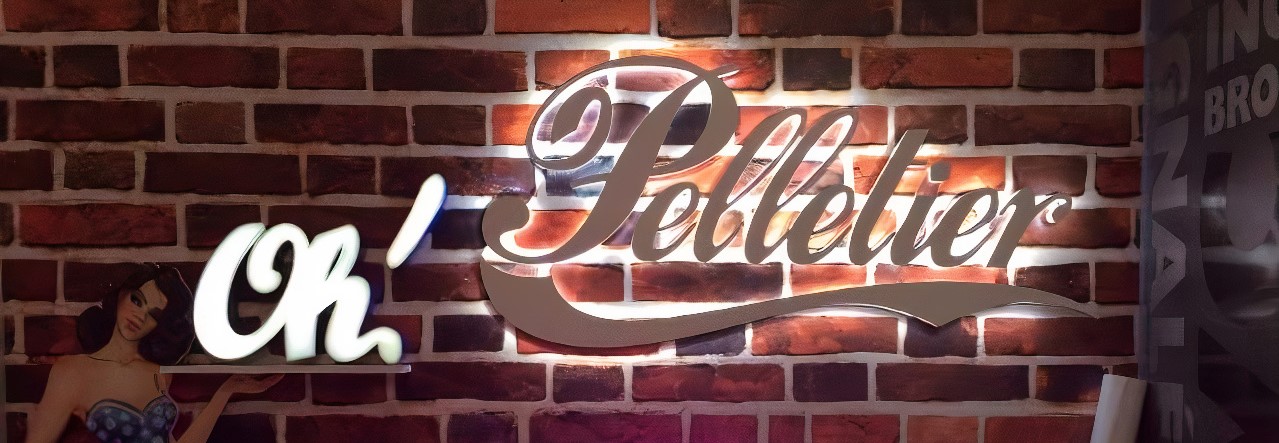 Logo stylisé de Pelletier