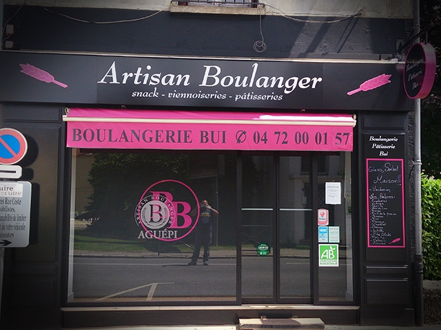 Caisson lumineux Boulangerie