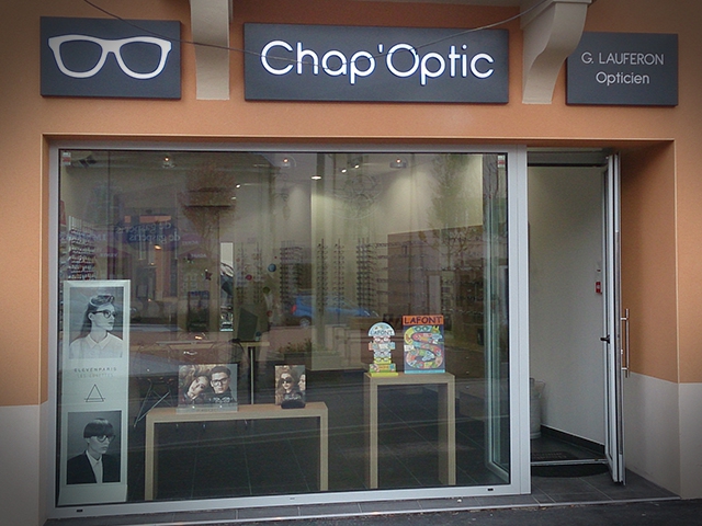 Caissons lumineux Chap'Optic