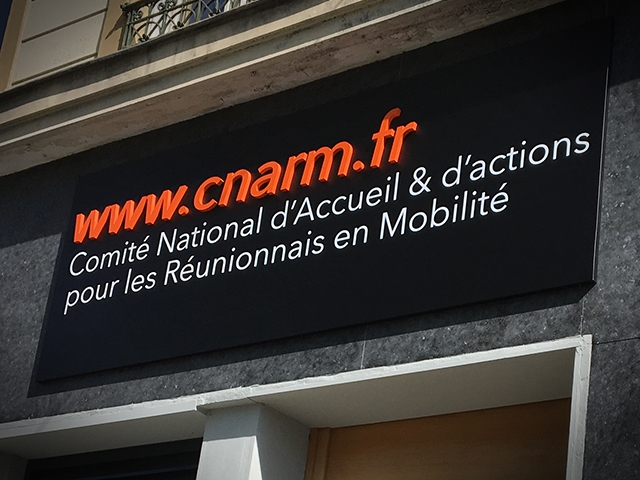 Lettres découpées cnarm