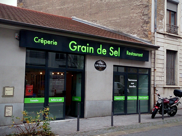 Caissons lumineux Grain de sel