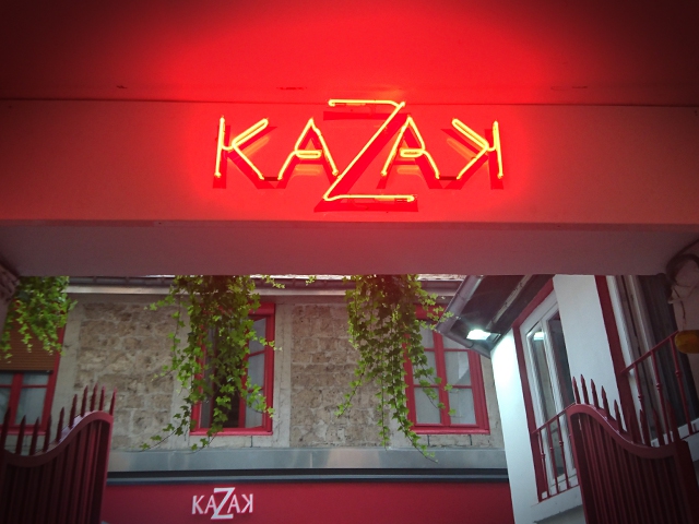 Néon enseigne Kazak
