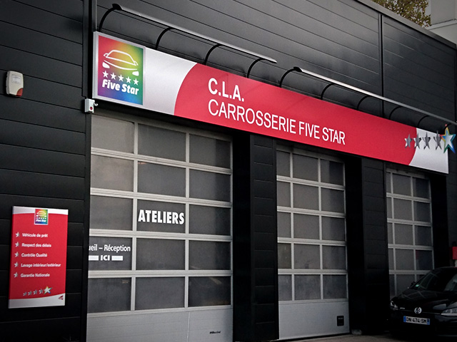 Panneaux alu plié Five Star Rhone-Alpes