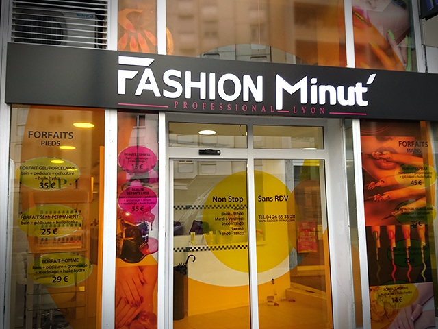 Enseigne Fashion Minut'