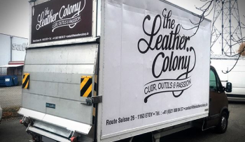 Marquage véhicule Leather Colony